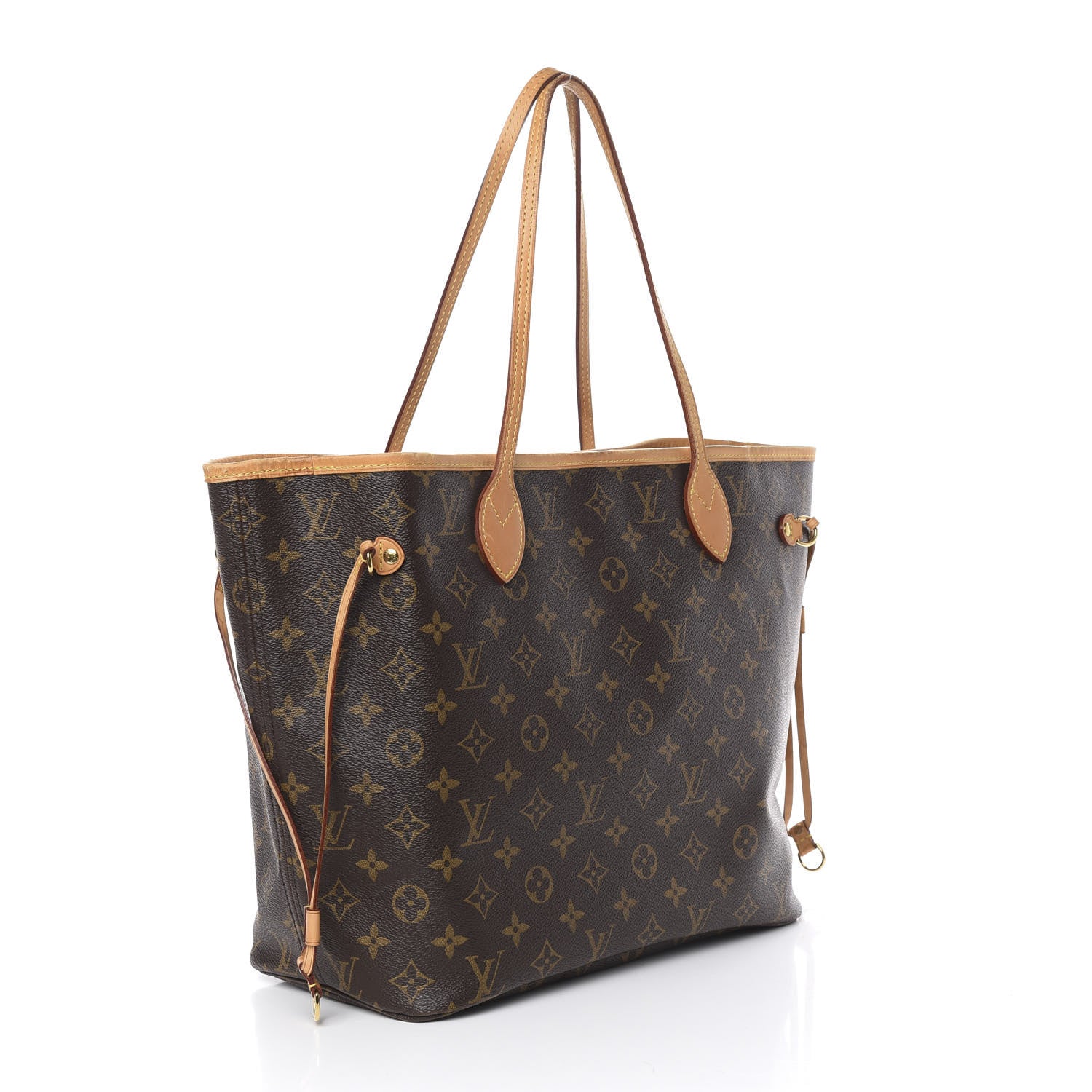 Louis Vuitton Monogram Neverfull MM 2 of 12