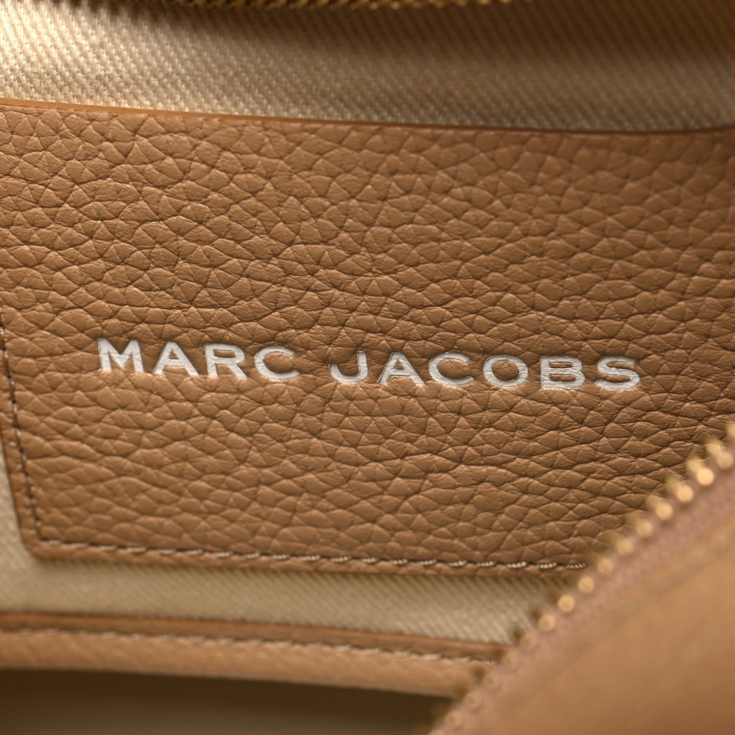 Grained Calfskin Small The Tote Camel