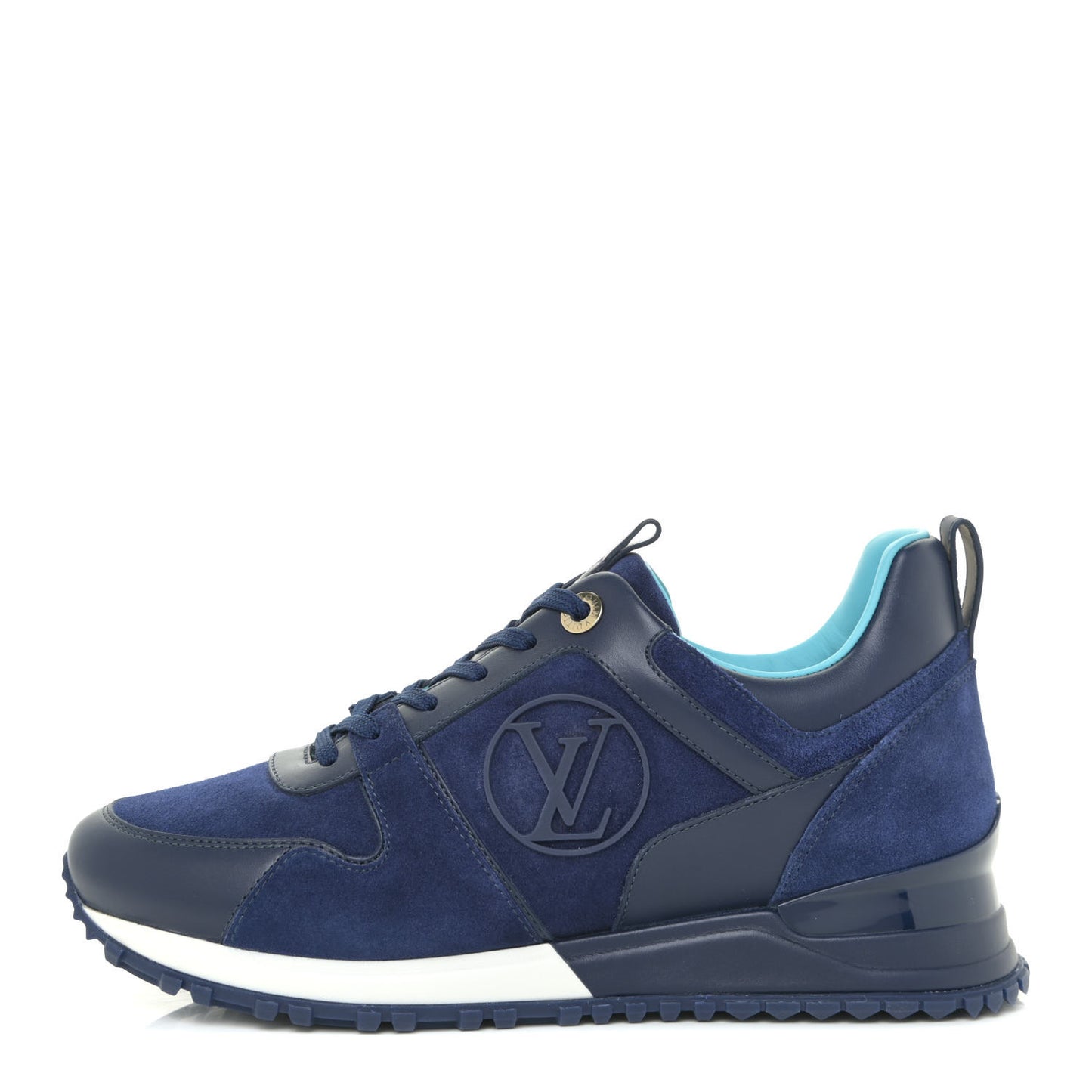 Suede Run Away Sneakers 37 Blue