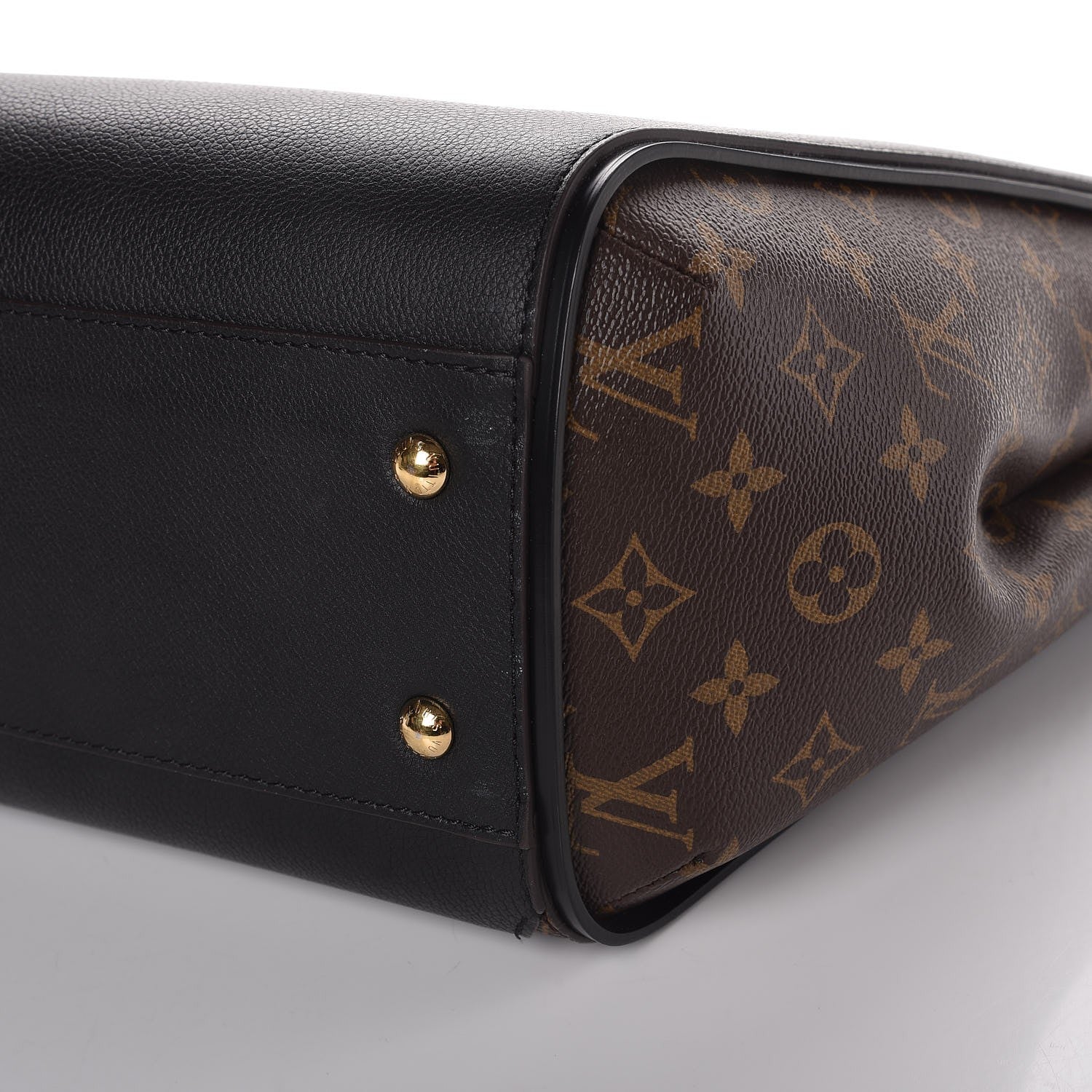 Louis Vuitton Calfskin Monogram Kimono Tote Black 8 of 9