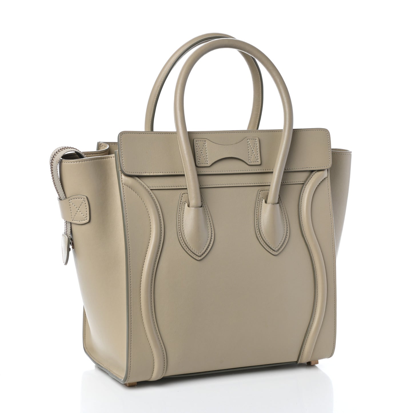 Smooth Calfskin Micro Luggage Mastic