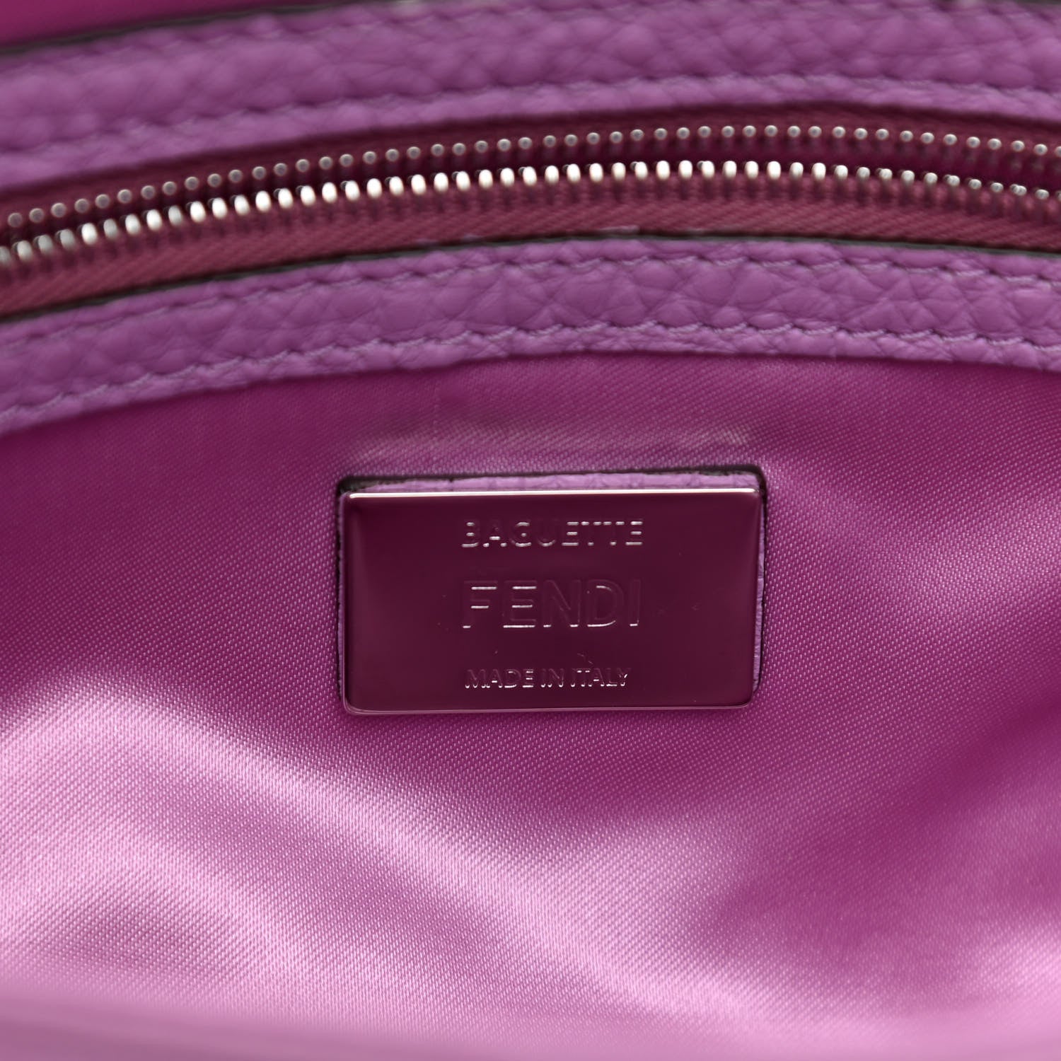 Fendi Econyl Cuoio Romano Multipocket Baguette Agapanto 6 of 10