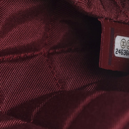 Chanel Caviar Quilted Large Golden Class Pouch Dark Red 6 of 8