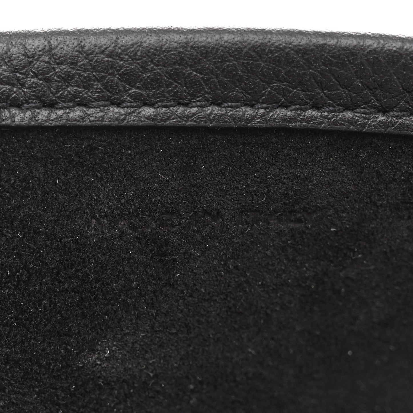 Grained Calfskin Park Tote Three Black