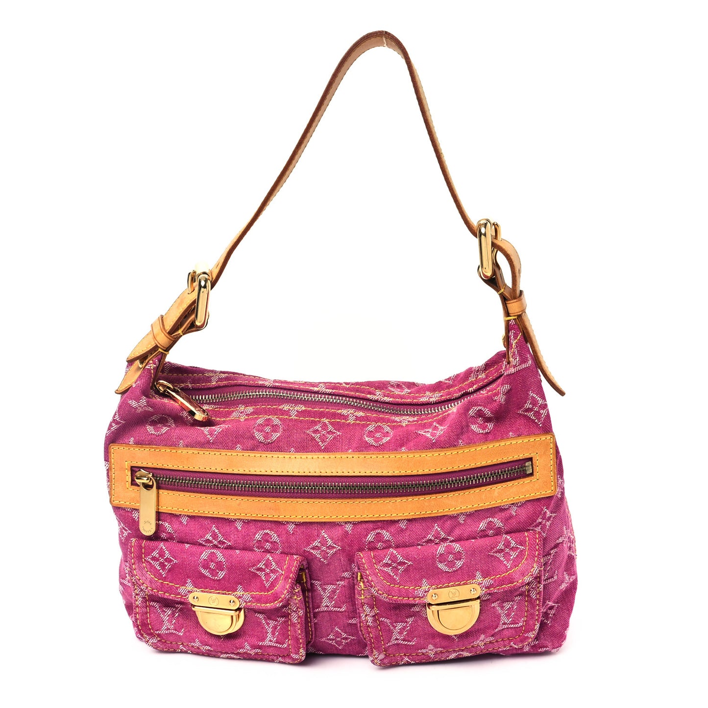 Denim Baggy PM Fuchsia