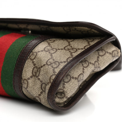 Gucci GG Monogram Plus Web Belt Bag Dark Brown 10 of 13