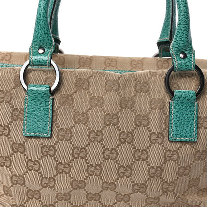 Gucci Monogram Small Boston Turquoise 6 of 8