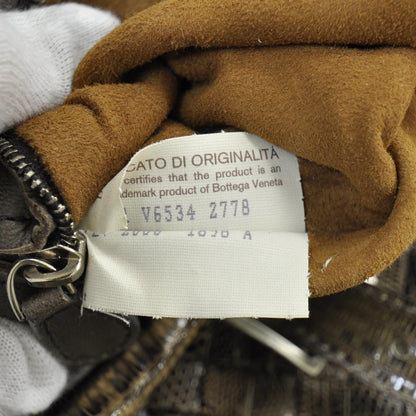 Bottega Veneta Woven Lizard Tote 9 of 9