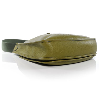 Hermes Taurillon Clemence Evelyne II PM Vert Chartreuse 5 of 8