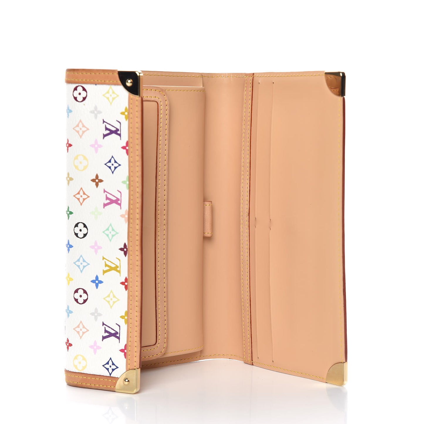 Monogram Multicolor Porte Tresor International Wallet White