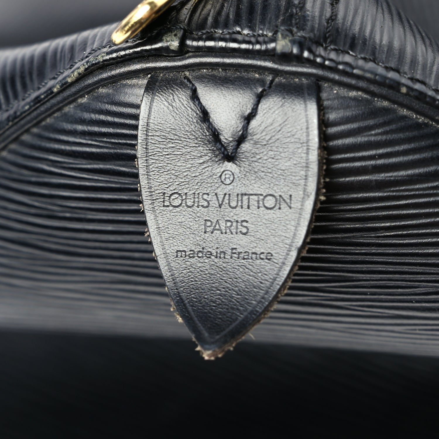 Louis Vuitton Epi Keepall 55 Black 5 of 8
