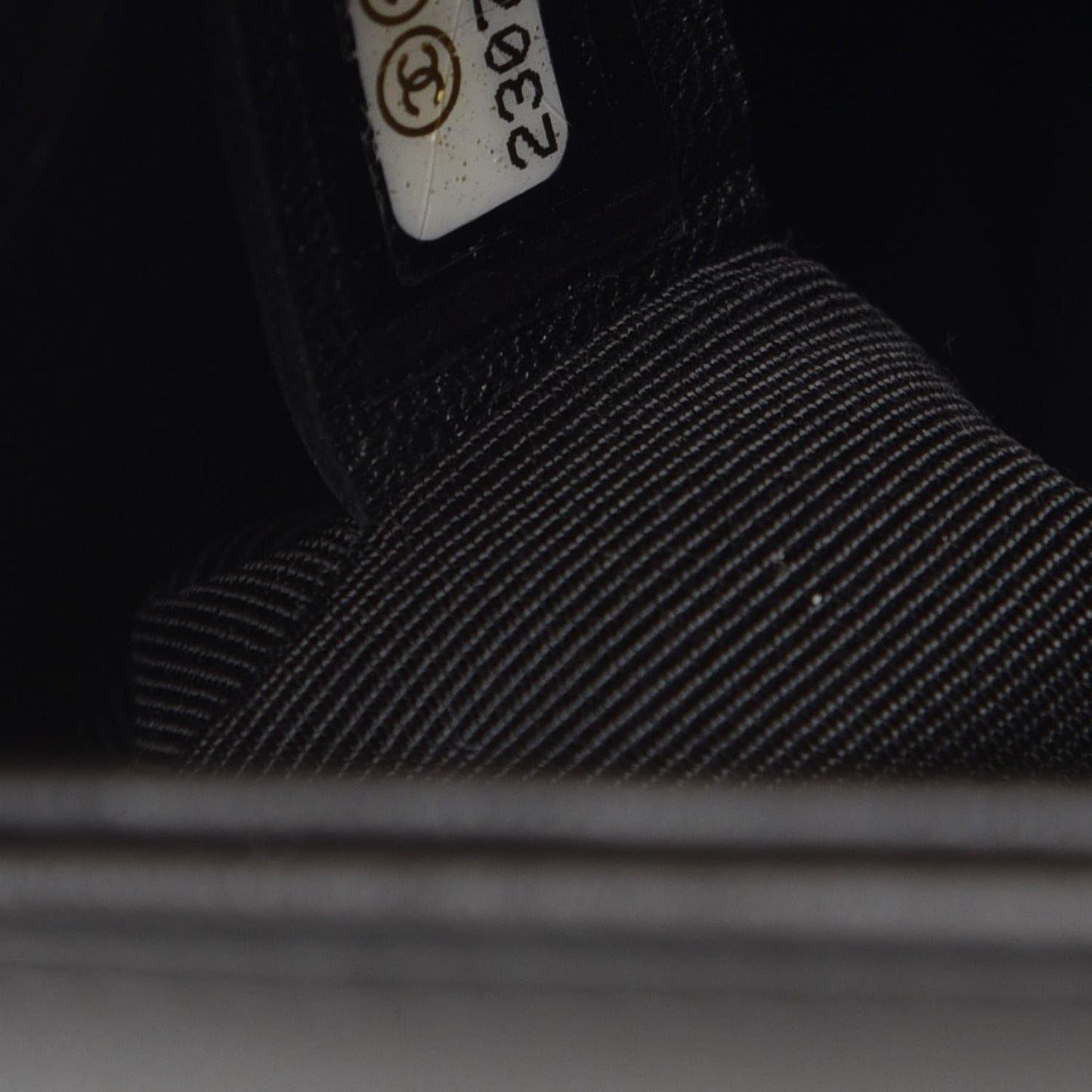 Lambskin Quilted Medium Boy Flap Black