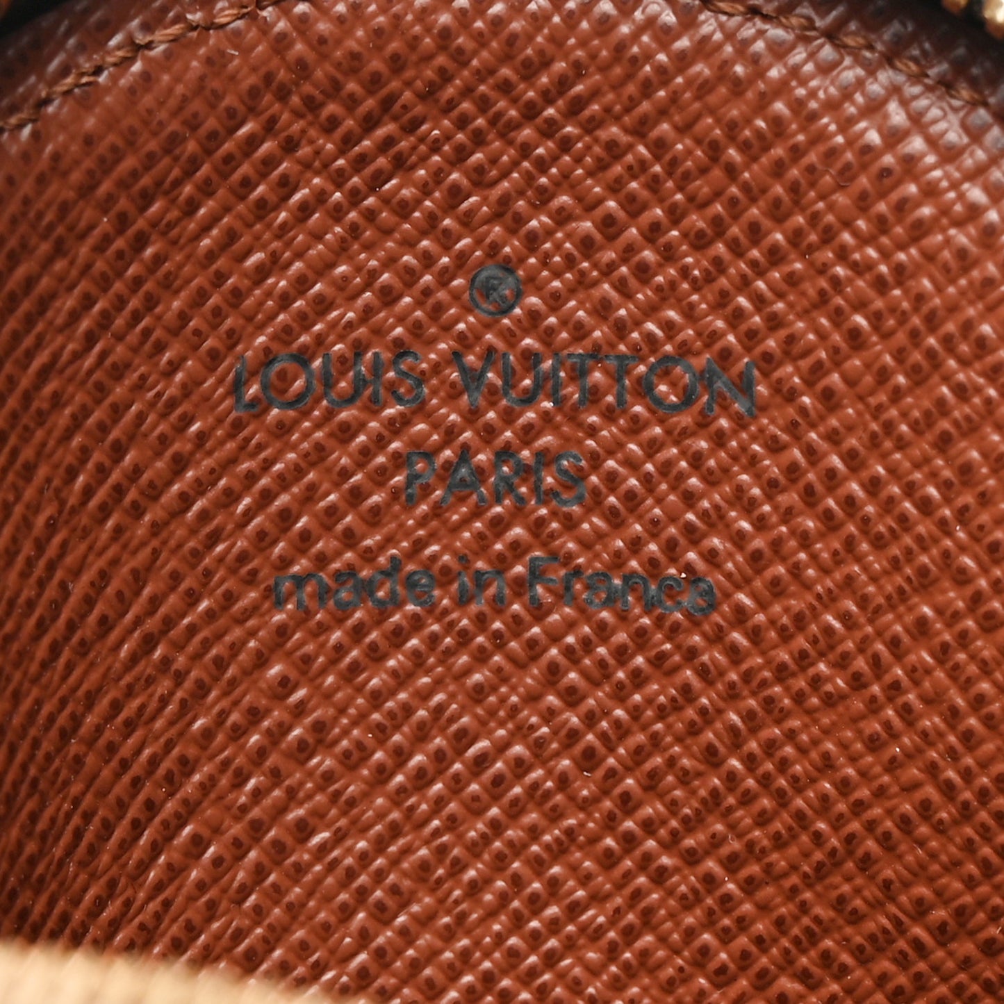 Monogram Round Coin Purse