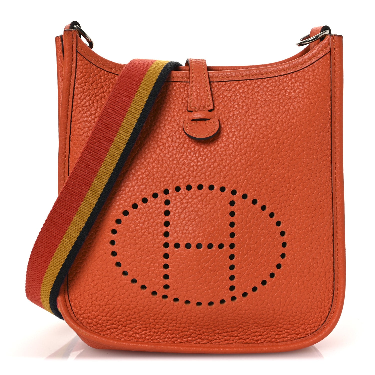 Hermes Taurillon Clemence Amazone Evelyne TPM Feu 1 of 12