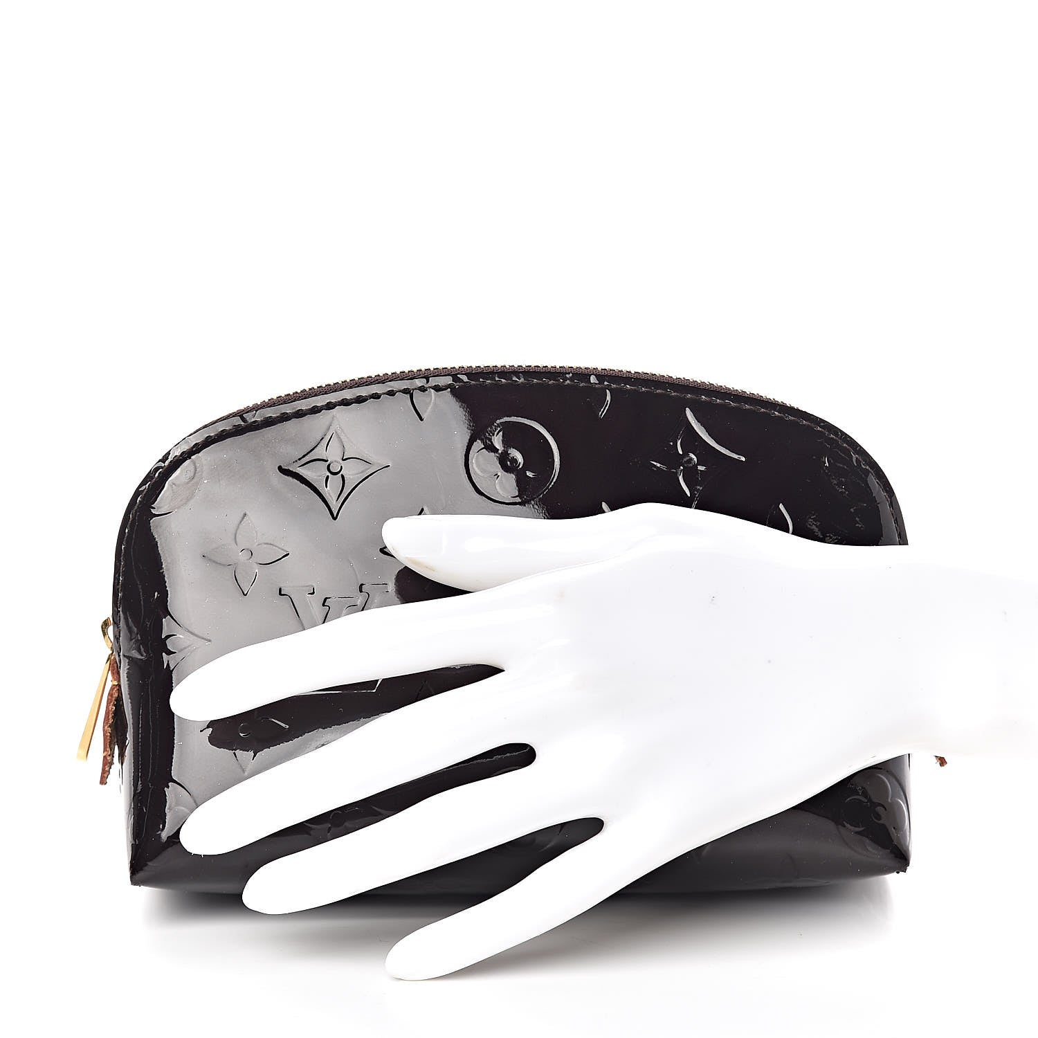 Louis Vuitton Vernis Cosmetic Pouch Amarante 2 of 8