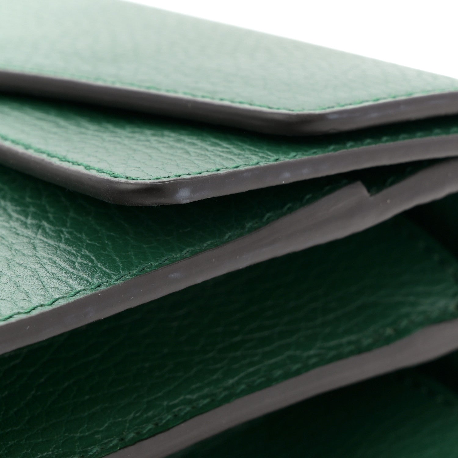 Gucci Pebbled Calfskin Small Dionysus Shoulder Bag Emerald 12 of 12