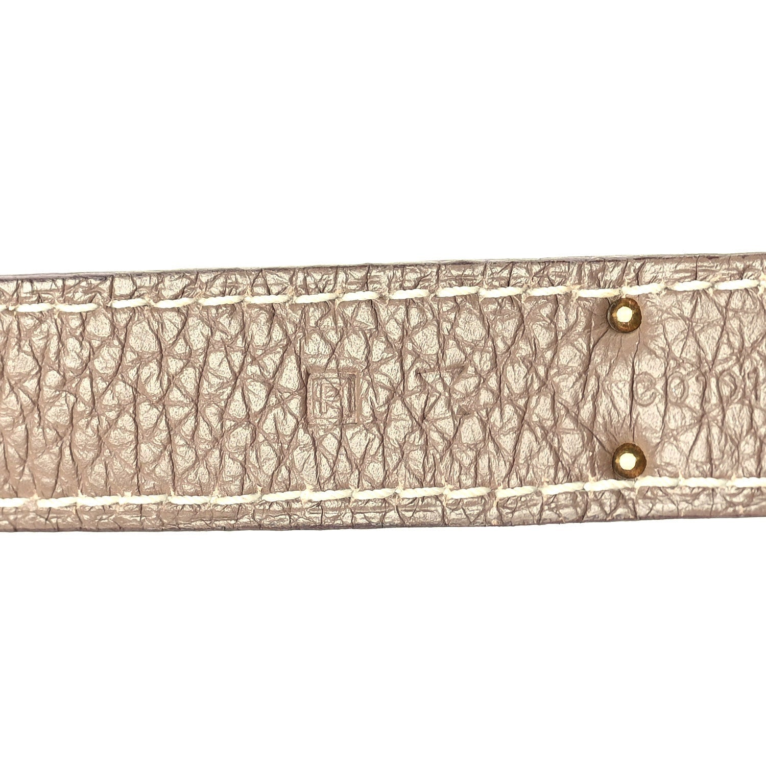 Hermes Togo Kelly Retourne 35 Etoupe 5 of 9