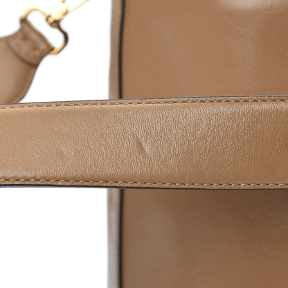 Fendi Vitello Glacier Medium FF Tote Nocciola 11 of 12