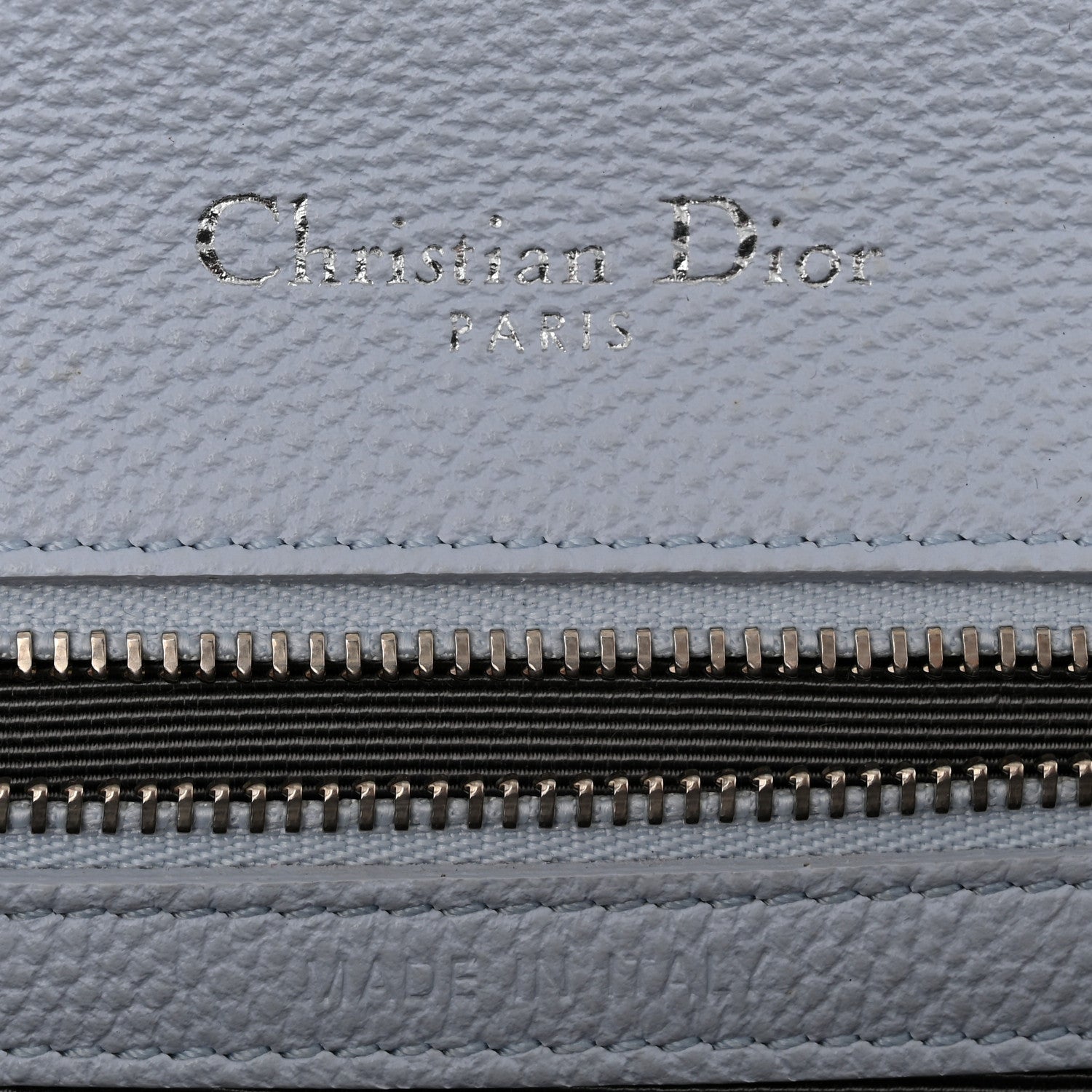 Christian Dior Grained Calfskin Small Diorama Flap Bag Sky Light 6 of 10