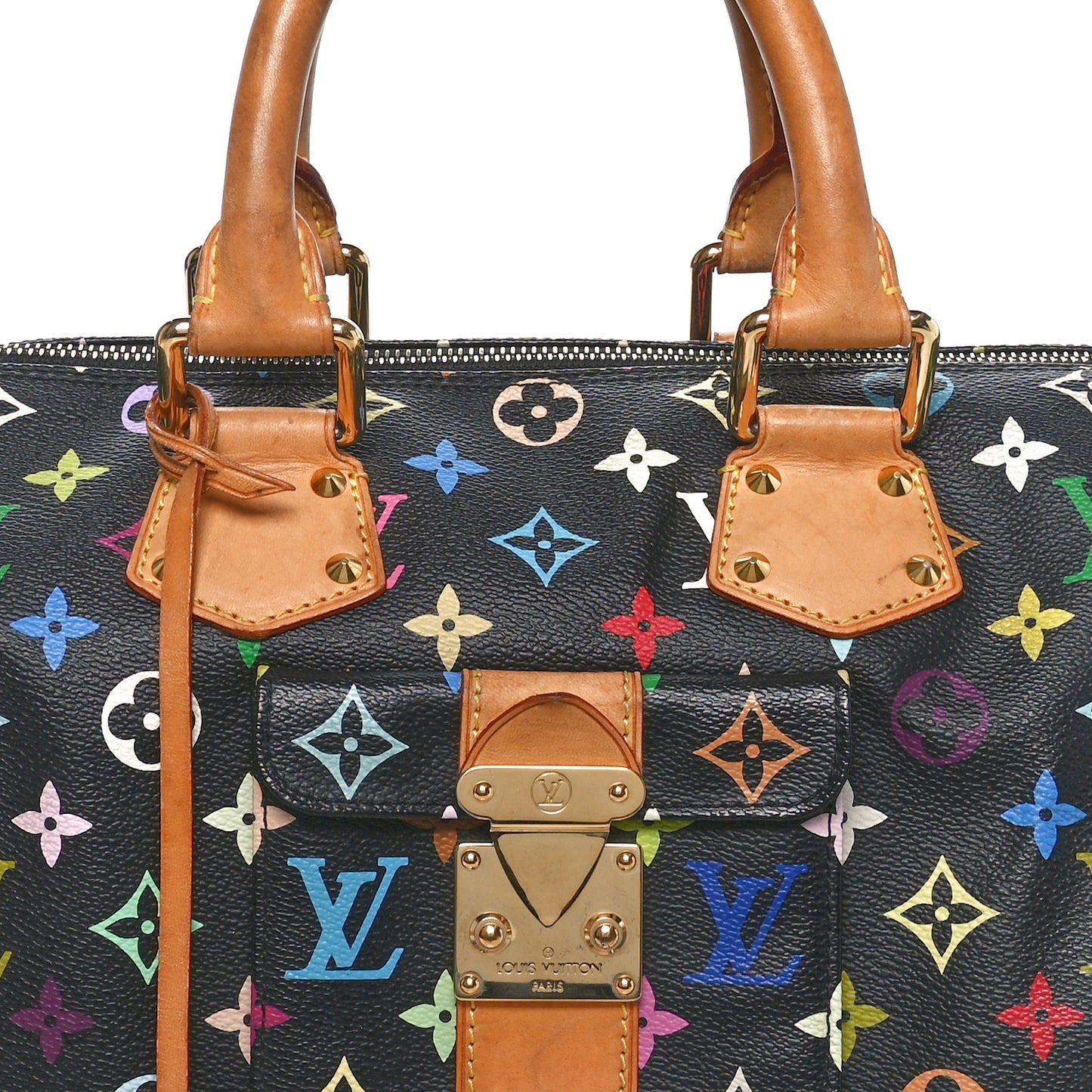 Monogram Multicolor Speedy 30 Black