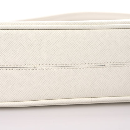 Prada Saffiano Lux Mini Re-Edition Shoulder Bag White 9 of 9