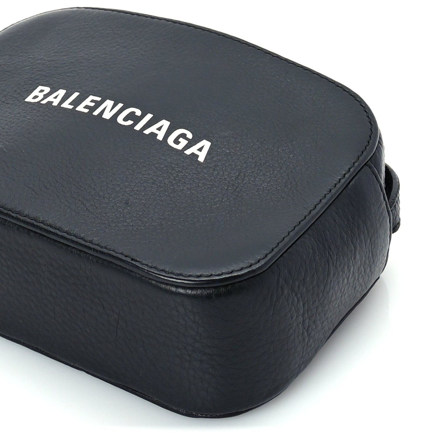 Calfskin Logo XS Everyday Camera Bag Black