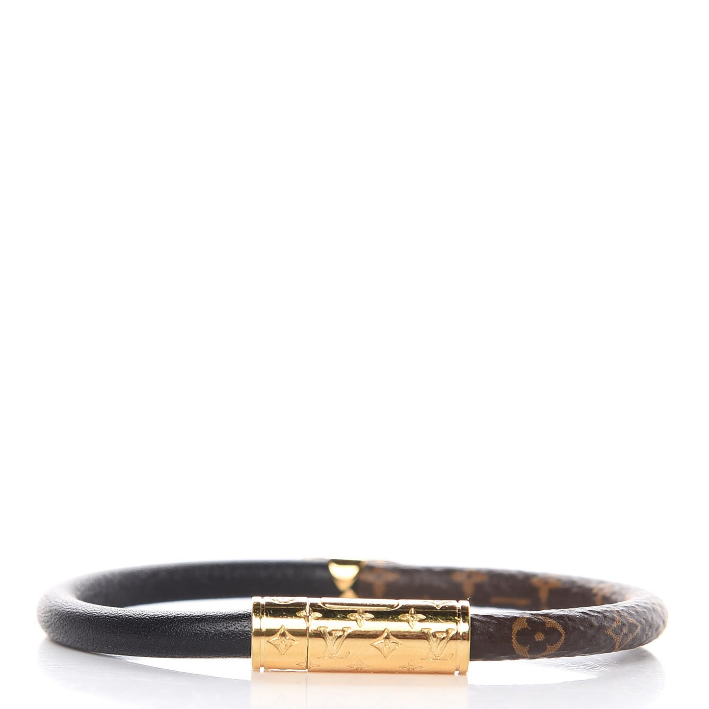 Monogram Daily Confidential Bracelet 17 Black