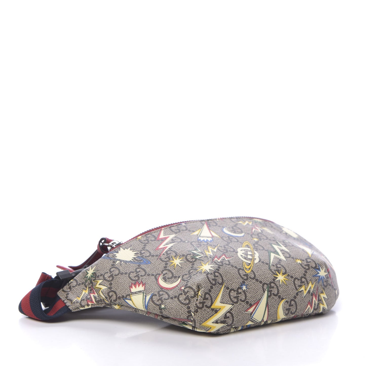 GG Supreme Monogram Childrens Space Print Belt Bag Multicolor