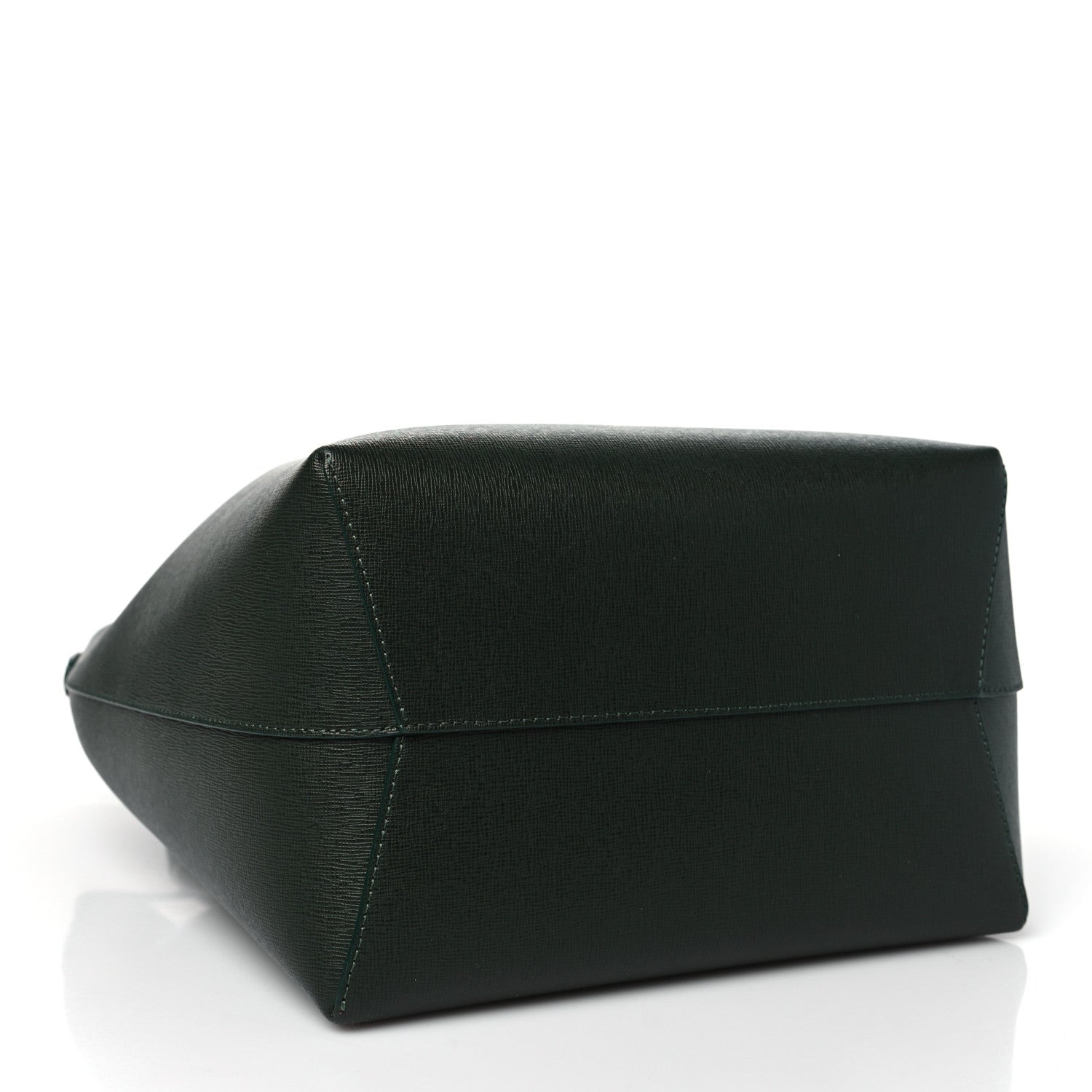 Mansur Gavriel Saffiano Bucket Bag Moss 5 of 11