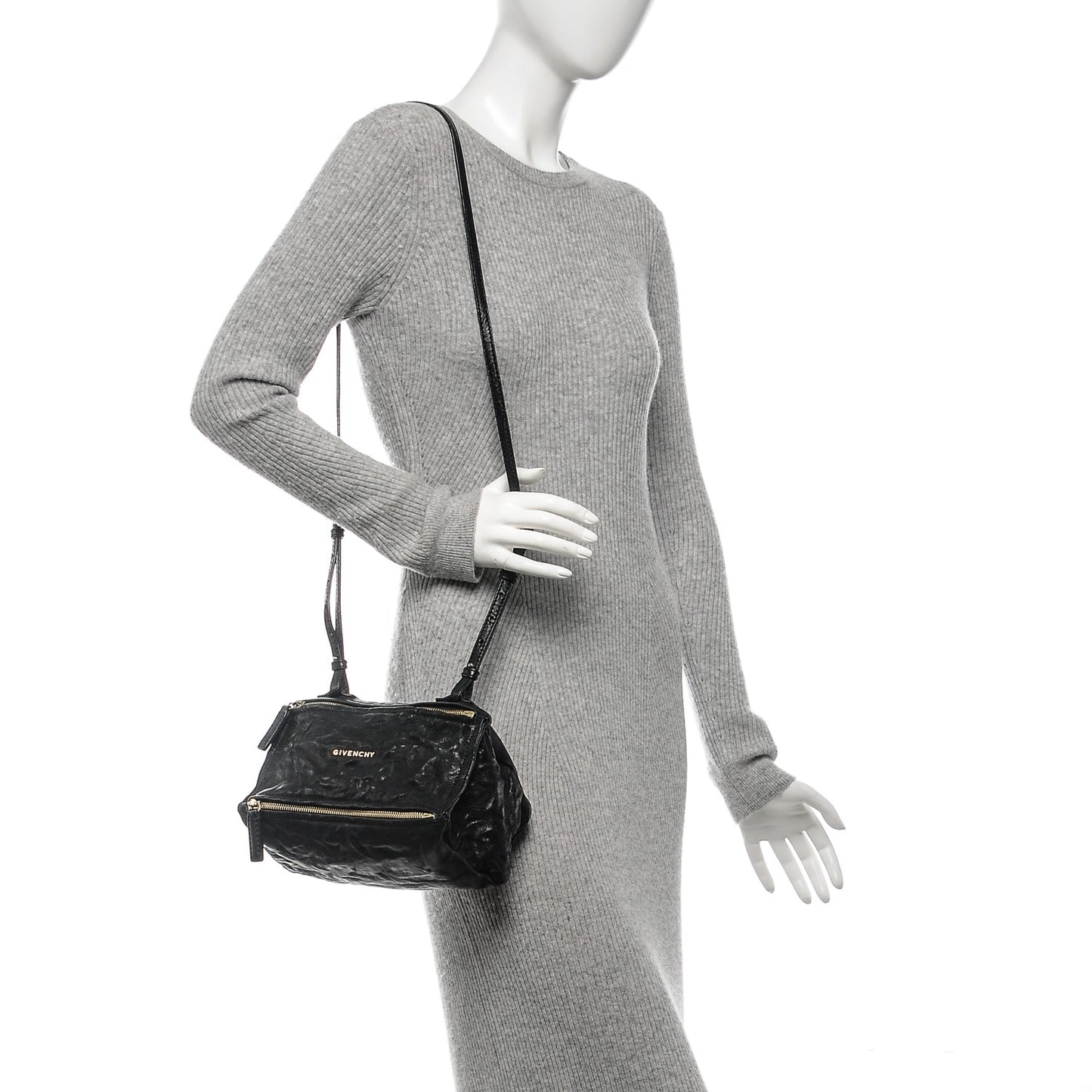 Tumbled Sheepskin Mini Pandora Black