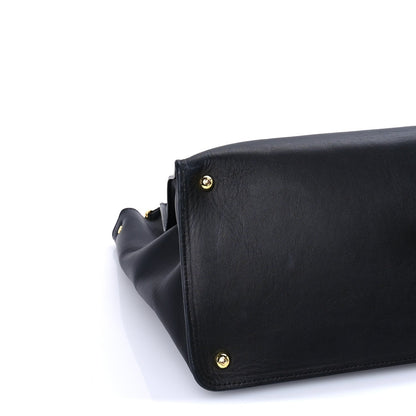 Fendi Vitello King Medium  Way Tote Black 7 of 8