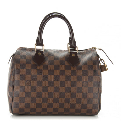 Louis Vuitton Damier Ebene Speedy 25 1 of 10