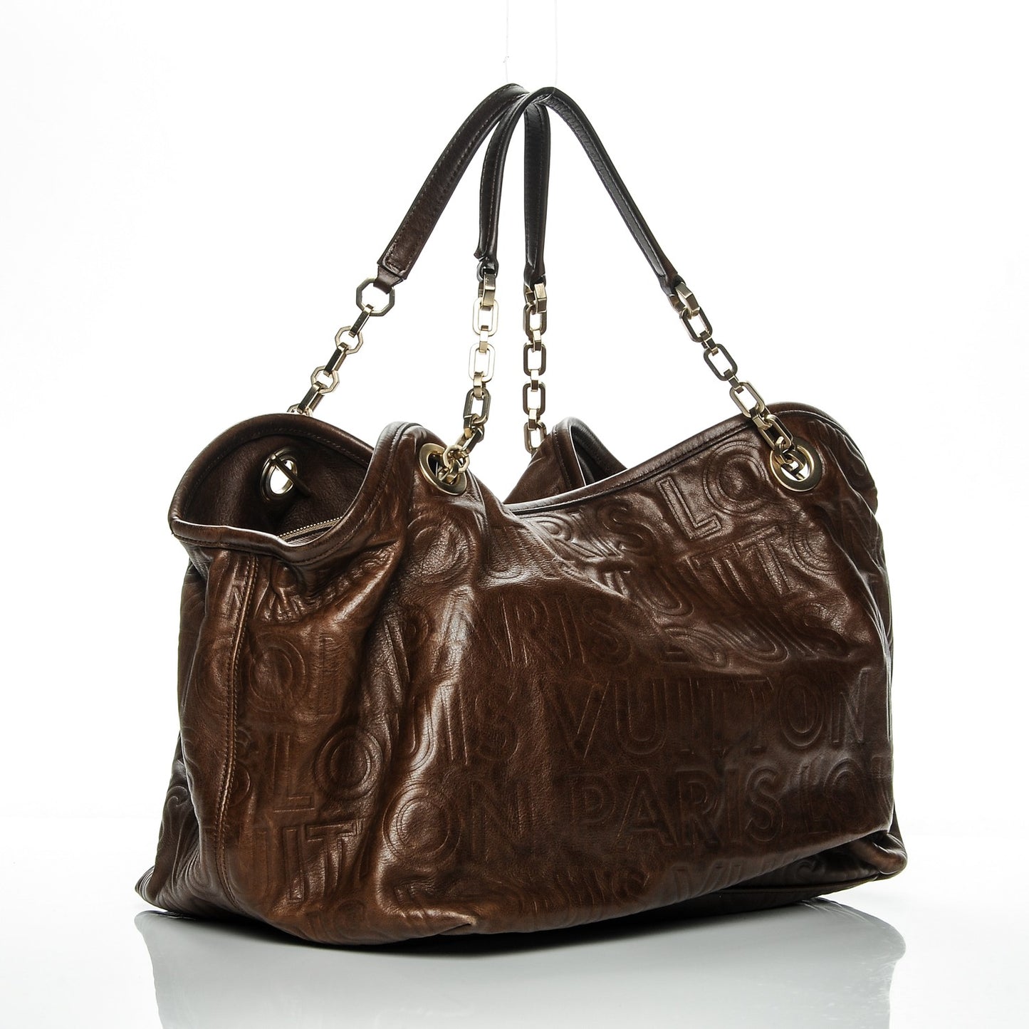 Monogram Paris Souple Whisper PM Chocolate