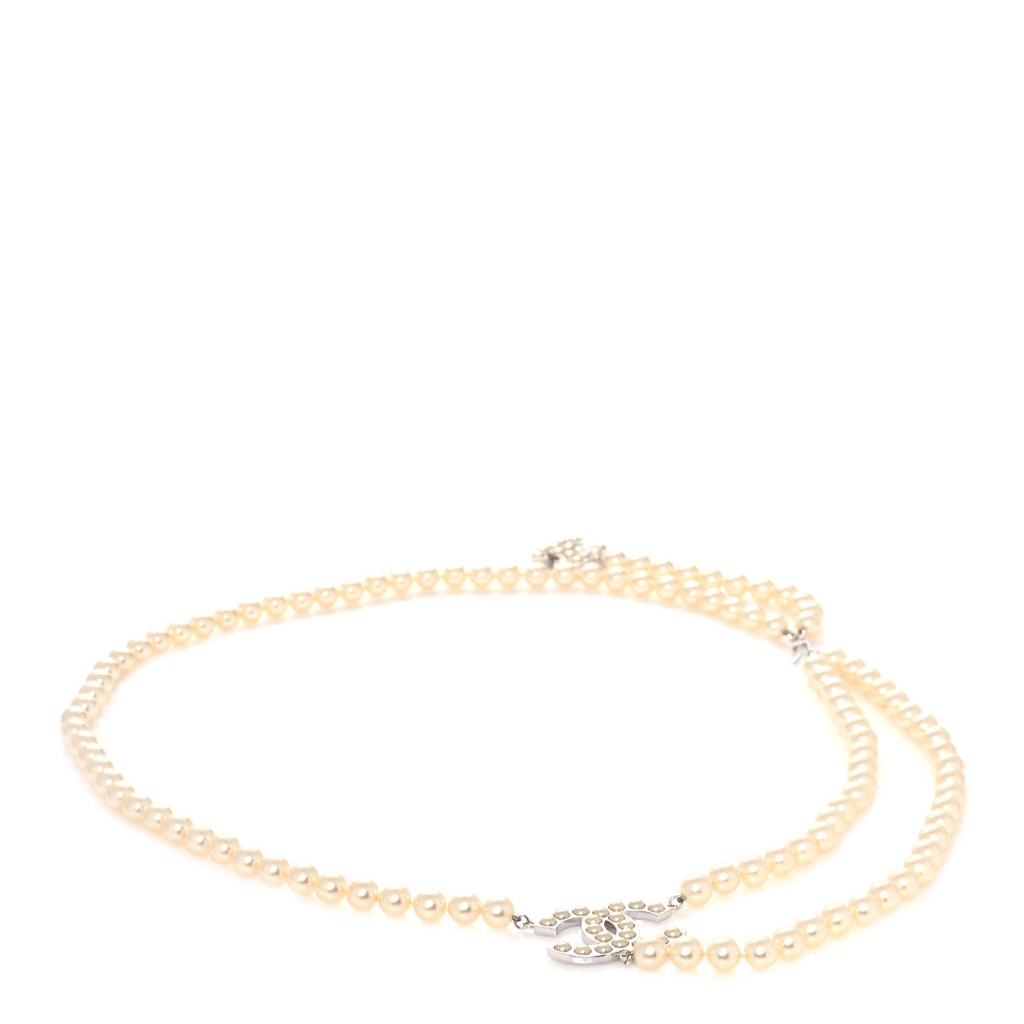 Pearl CC Belt Silver