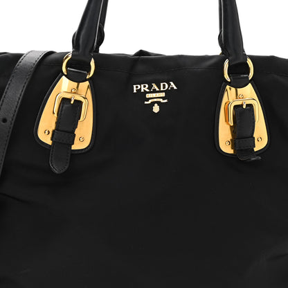 Prada Tessuto Nylon Gaufre Tote Black 7 of 11