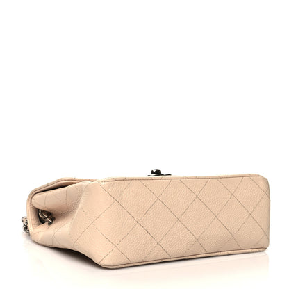 Chanel Caviar Quilted Mini Square Flap Light Beige 4 of 10