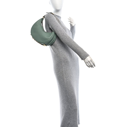 Fendi Vitello Grace Matte Small Fendigraphy Hobo Bag Menta 2 of 10