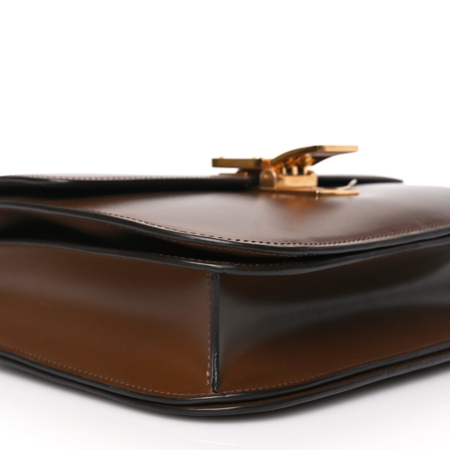 Box Calfskin Medium Classic Box Flap Bag Camel