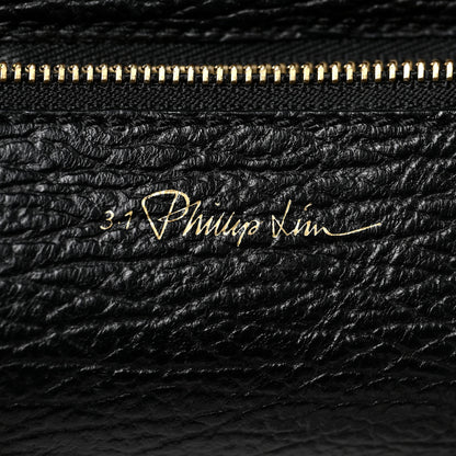 3.1 Phillip Lim Textured Calfskin Medium Pashli Satchel Ink 5 of 13