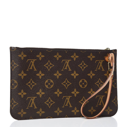 Louis Vuitton Monogram Neverfull MM GM Pochette 3 of 9