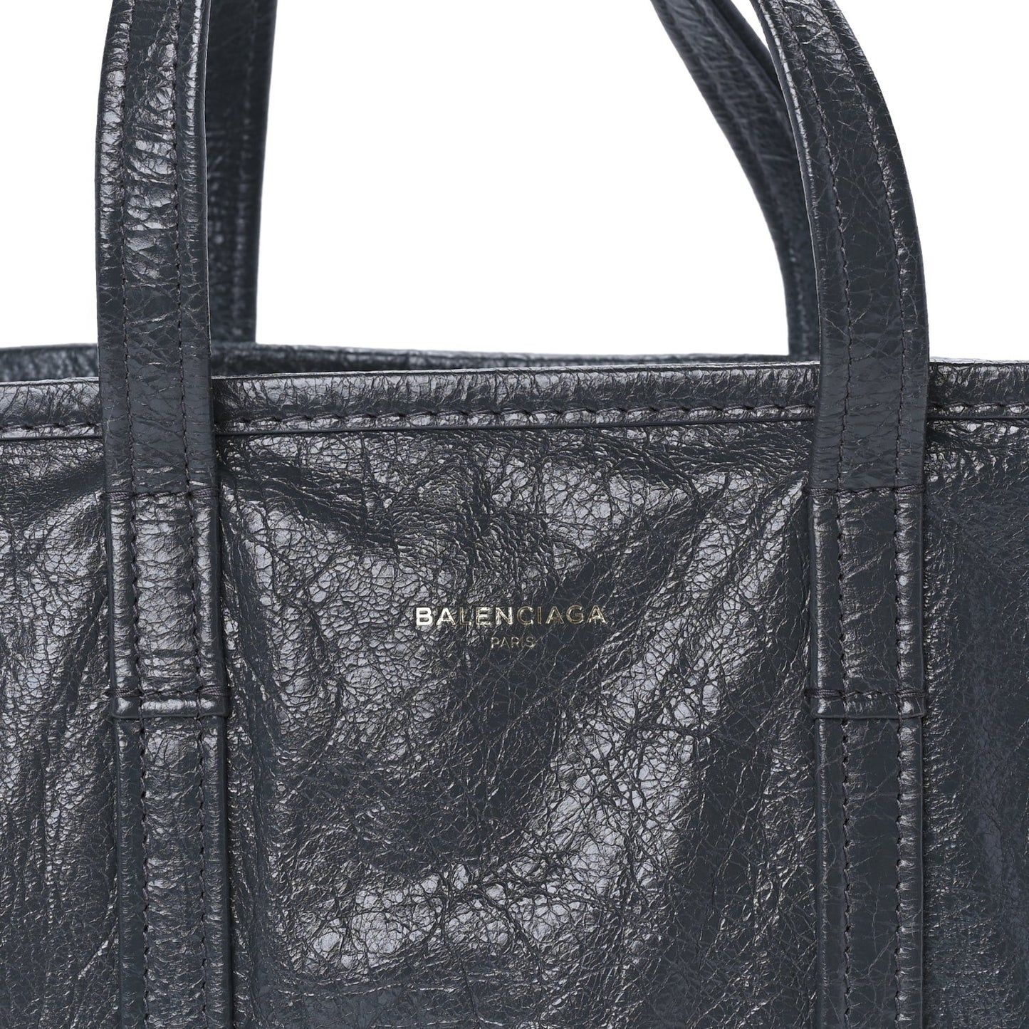 Agneau Small Bazar Shopper Tote Gris Pyrite // confirm colour