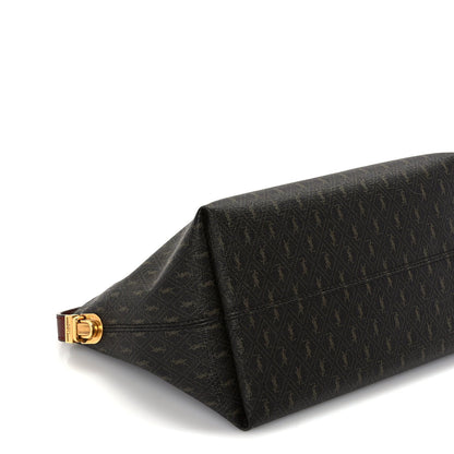 Saint Laurent Canvas Smooth Calfskin Le Monogramme Crossbody Bag Chestnut 7 of 8