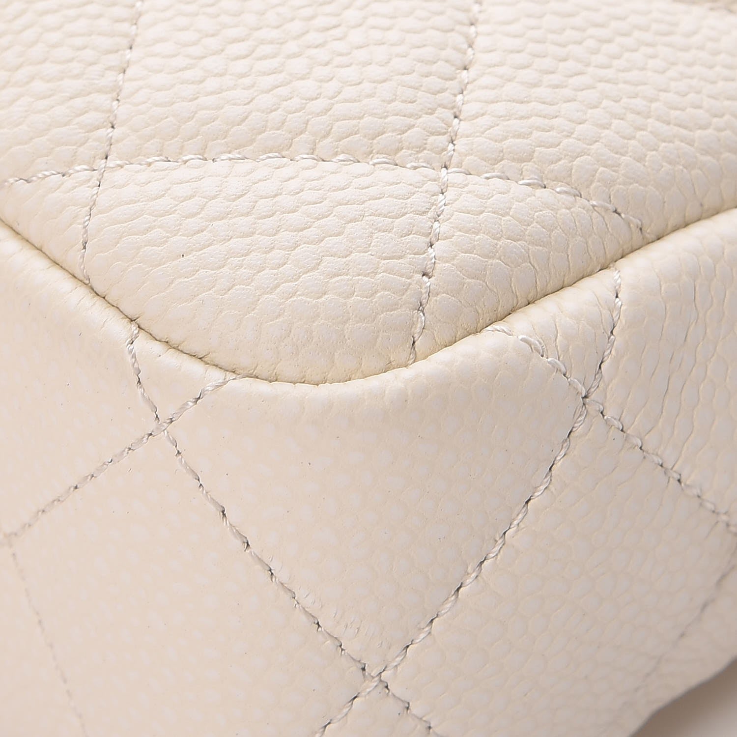 Chanel Caviar Quilted Mini Coco Tassel Camera Case White 8 of 10