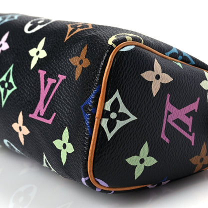 Louis Vuitton Monogram Multicolor Mini Sac HL Speedy Black 8 of 8
