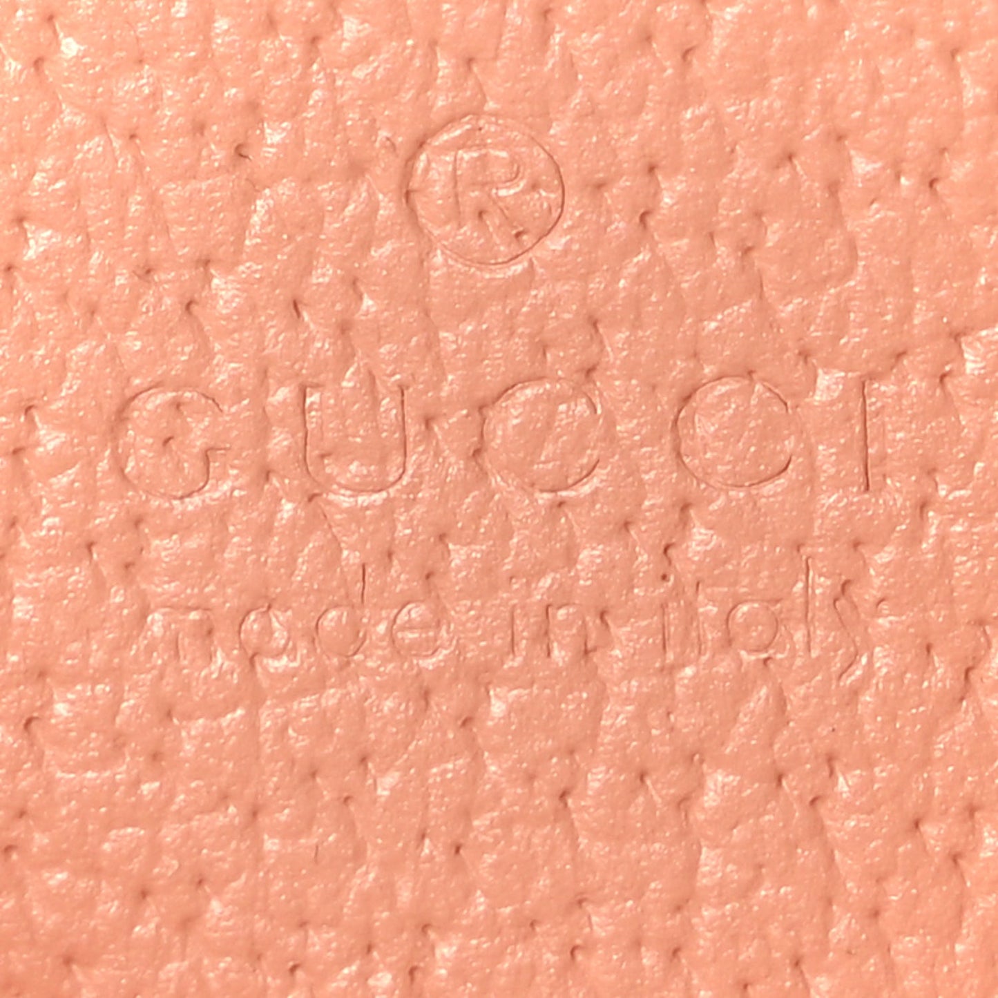 Monogram Textured Dollar Calfskin Mini Ophidia Shoulder Bag Cloche Rose Pink