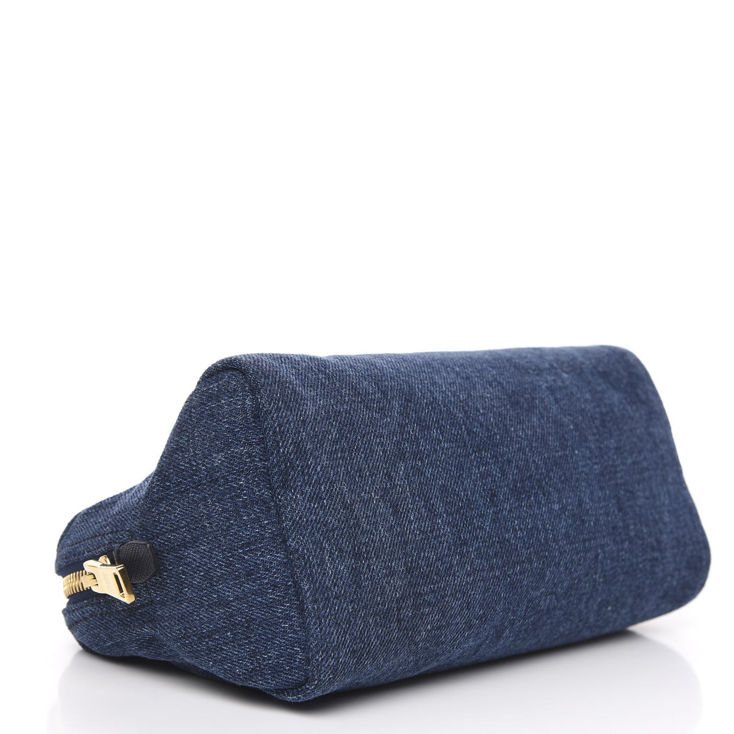 Denim Cosmetic Pouch Bleu