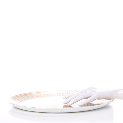 Hermes Porcelain Mosaique au 24 Tart Platter 2 of 8