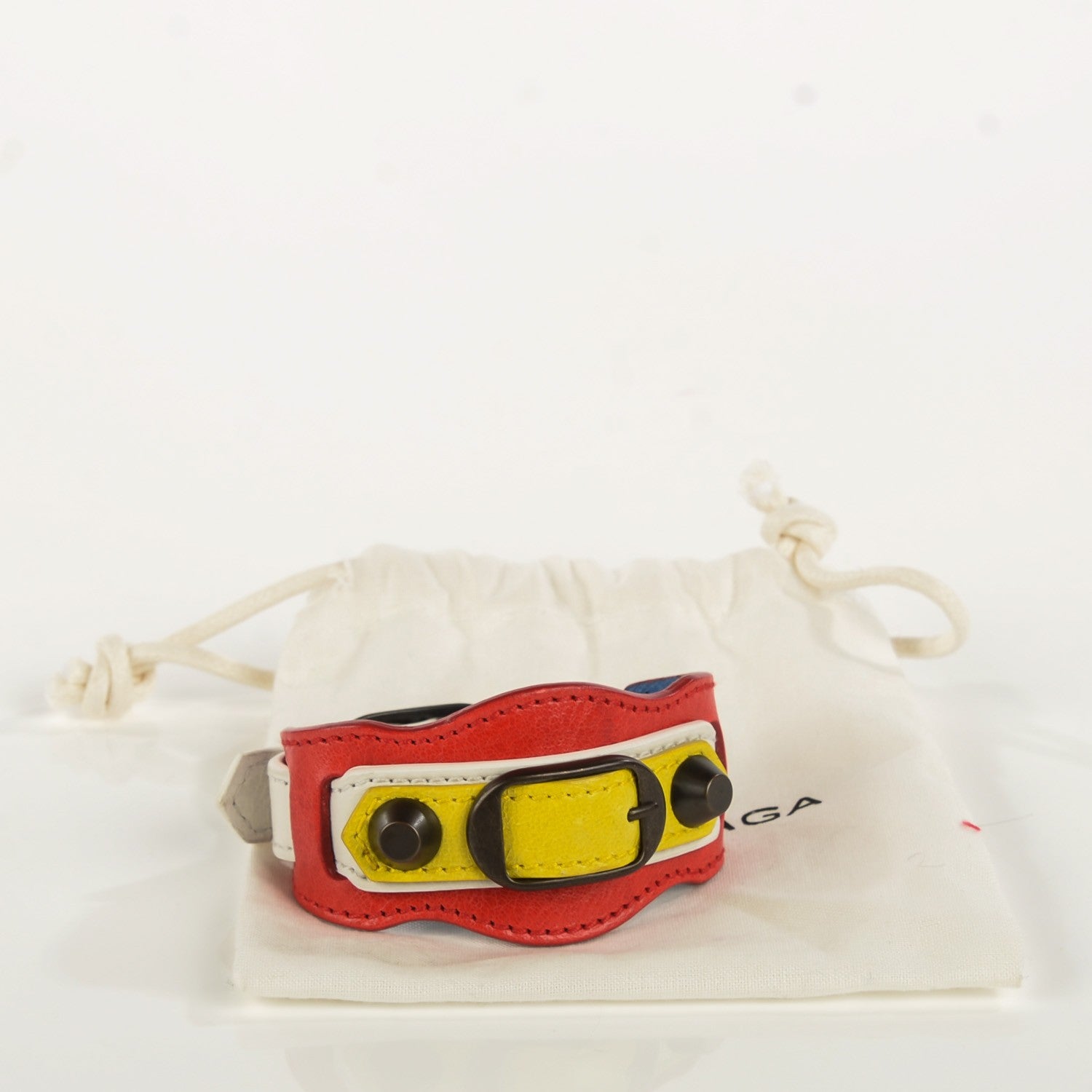 Balenciaga Agneau Arena Classic Hardware M Bracelet 5 of 8