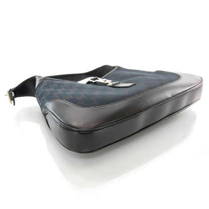 Gucci Monogram Jackie O Hobo Black 4 of 8