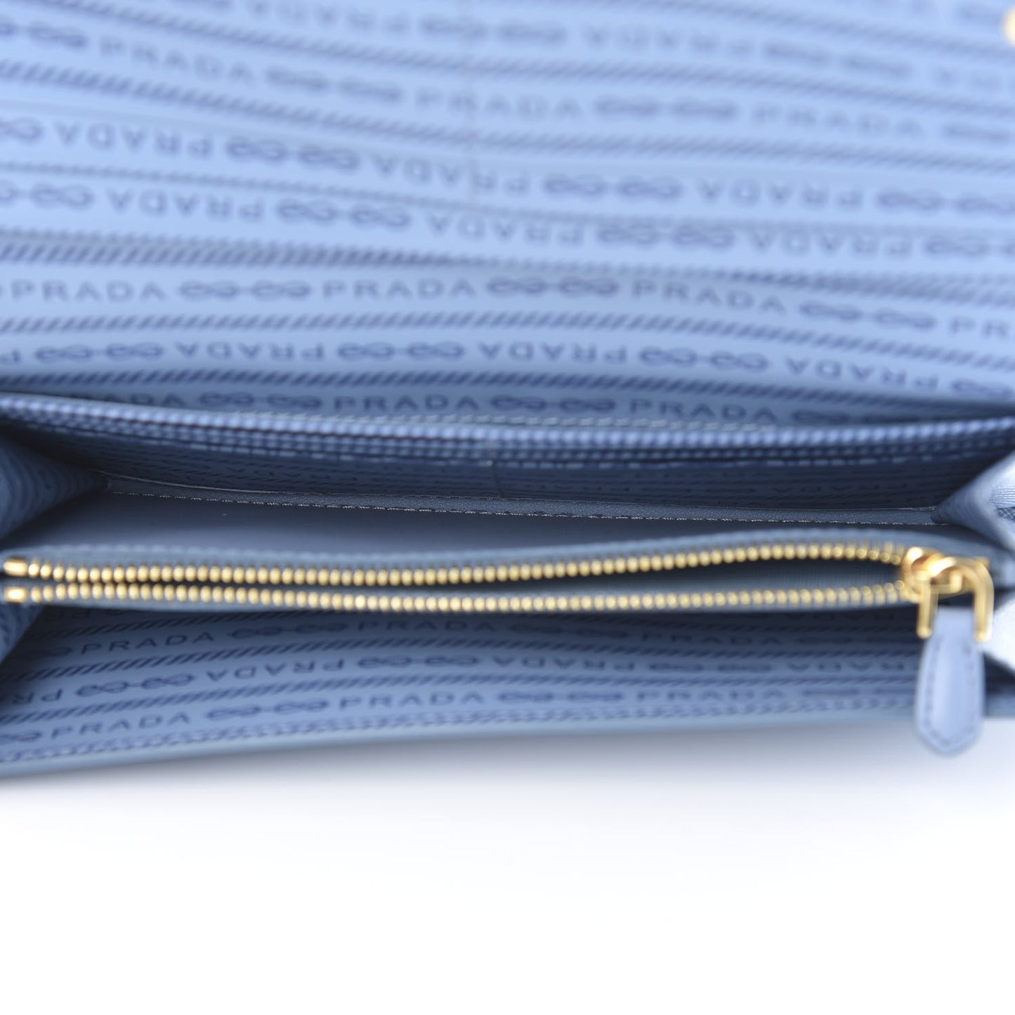 Saffiano Monochrome Continental Flap Wallet Astrale